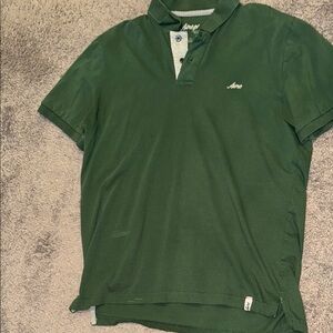 Aeropostale Dark Green Polo Shirt